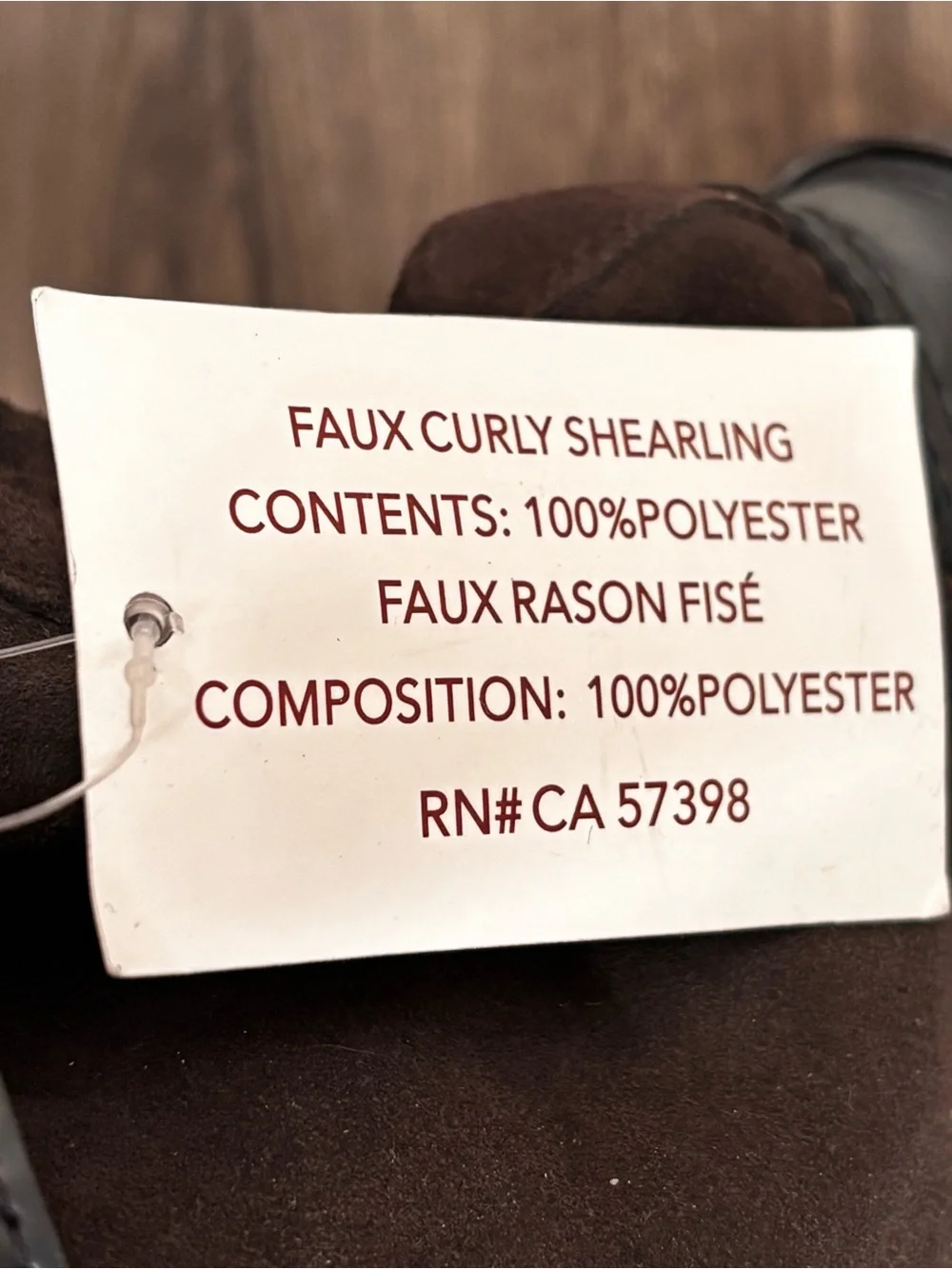 Coach Zena Black and Brown Winter Boots with Faux Fur Cuff Size 9